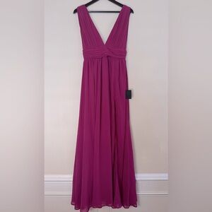Lulus Formal Evening Gown Dress, Pink Size Small